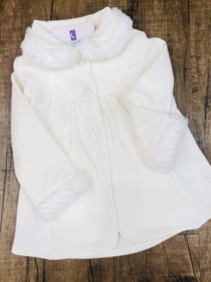 Casaco Inverno Infantil Off White