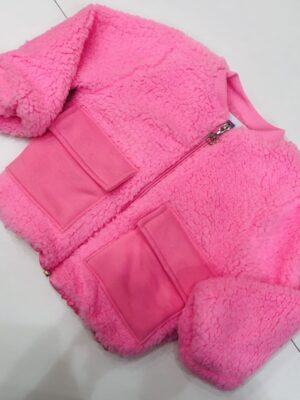 Casaco Infantil Rosa