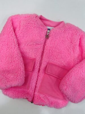 Casaco Infantil Rosa