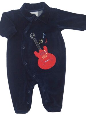 Macacão Bebê Plush Guitarra