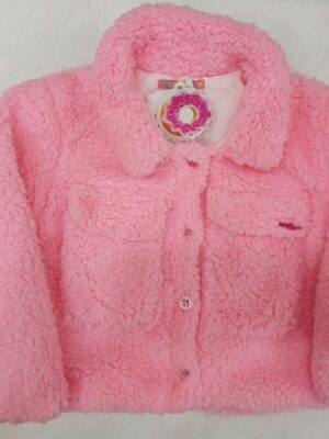 Casaco Infantil Rosa