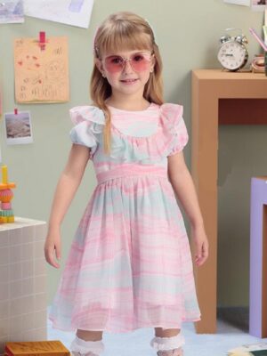 Vestido Festa Infantil Fluido