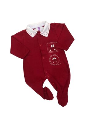 Macacão Bebê Vermelho