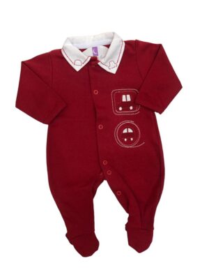 Macacão Bebê Vermelho