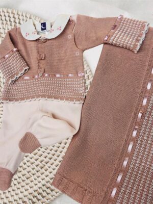Saida Maternidade Bebê Tricot Valentina