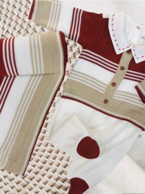 Saida Maternidade Bebê Tricot Samuel