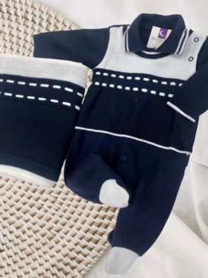 Saida De Maternidade Bebê Tricot Bento