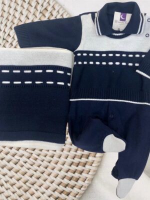 Saida De Maternidade Bebê Tricot Bento