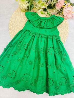Vestido Laise 3D Bebê Infantil