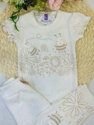 Conjunto Bebê Abelha Feminino Sortido
