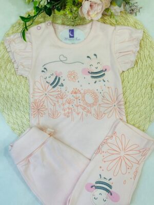 Conjunto Bebê Abelha Feminino Sortido