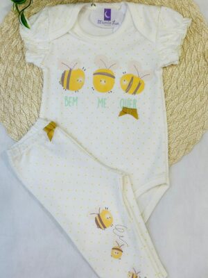 Conjunto Bebê Abelha Sortido