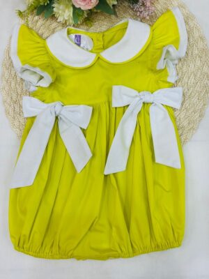 Romper Para Bebê Verde