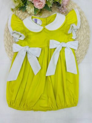 Romper Para Bebê Verde