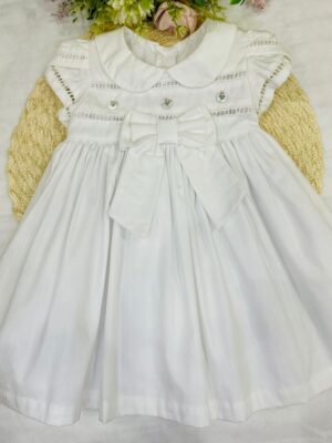 Vestido Branco Bebê Madrepérola