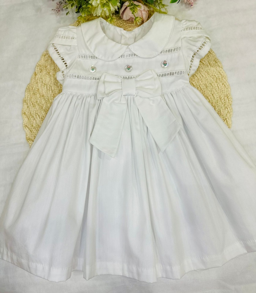 Vestido Branco Bebê Madreperola