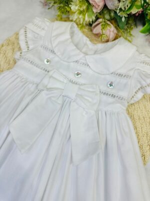 Vestido Branco Bebê Madrepérola