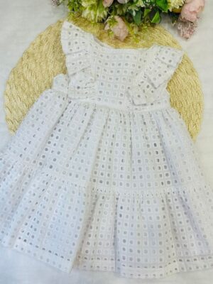 Vestido Branco Bebê Laise