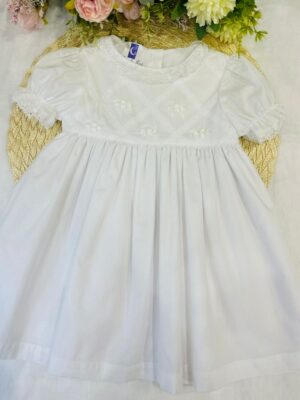 Vestido Bebê Clássico Branco