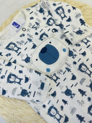 Macacão Bebê Longo Estampado