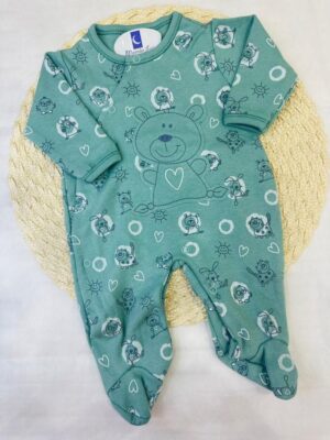 Macacão Bebê Longo Estampado